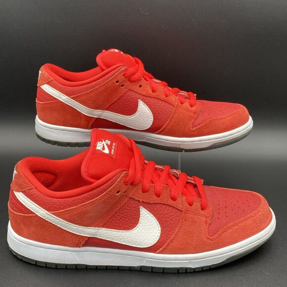 Nike Dunk Low Pro SB Challenge Red 2012 Mens Size 10.5 Skate Shoes Rare main image 7